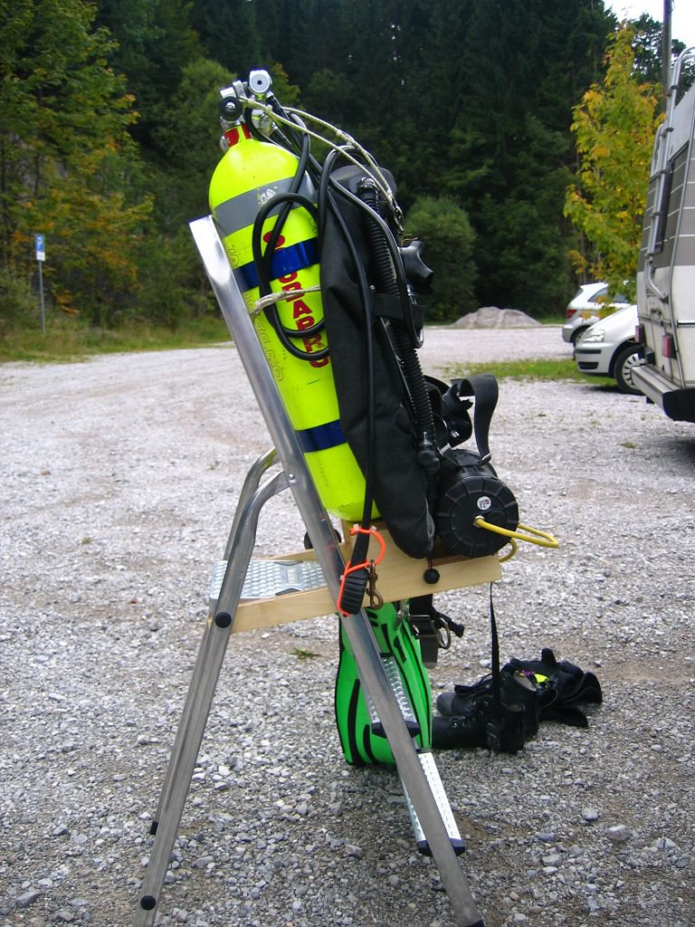 Abtauchen und Walchensee 2010